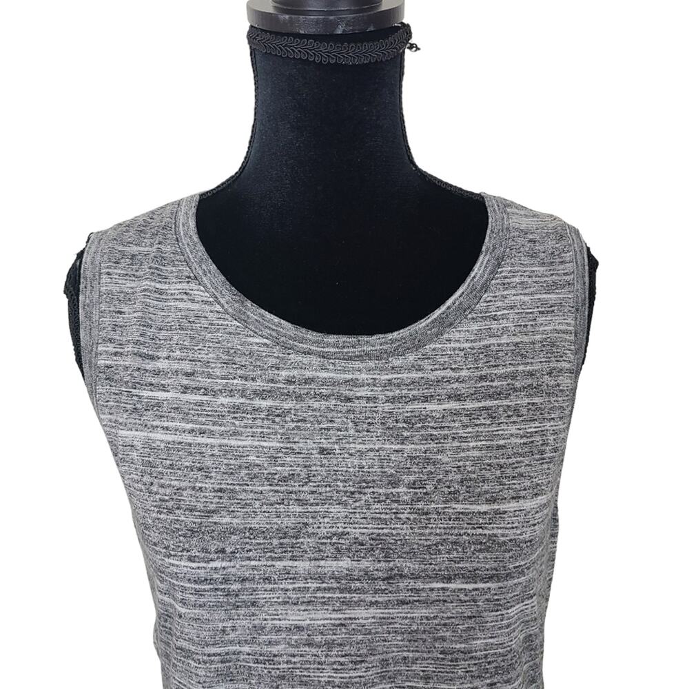 Fabletics Open Back Athletic Dress Gray Midi Tenniscore Athleisure Clean Girl  L - Picture 4 of 11